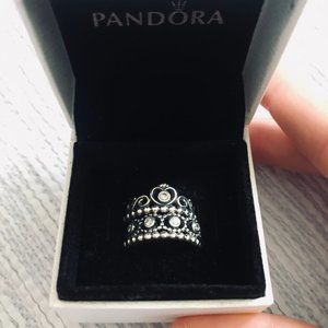 Pandora My Princess Complete Ring Set